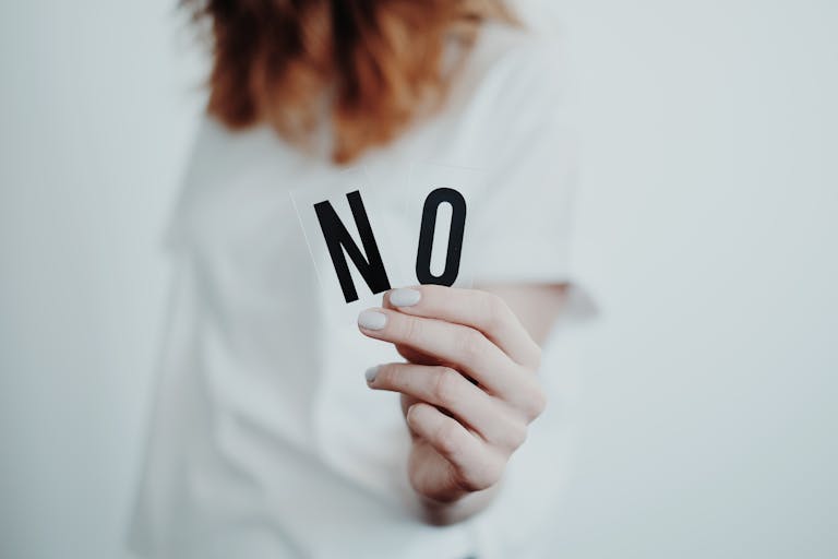 How to say no